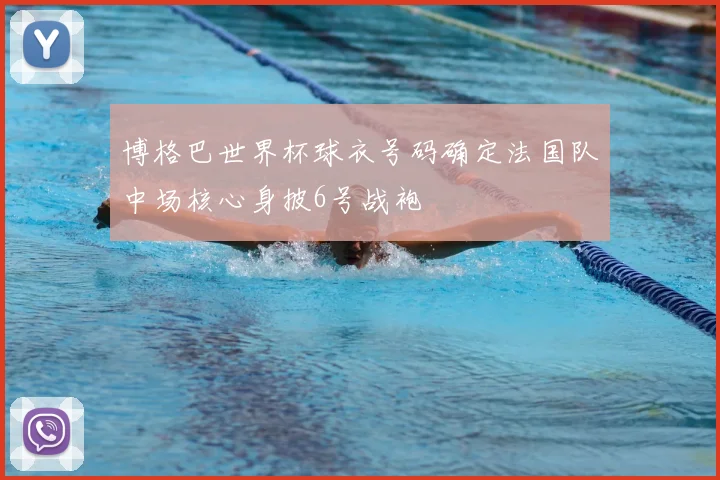 博格巴世界杯球衣号码确定法国队中场核心身披6号战袍