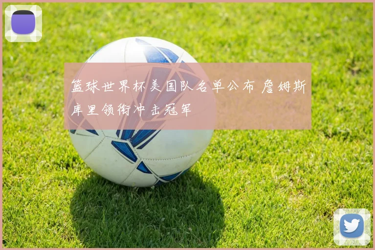 篮球世界杯美国队名单公布 詹姆斯库里领衔冲击冠军