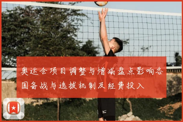 奥运会项目调整与增减盘点影响各国备战与选拔机制及经费投入