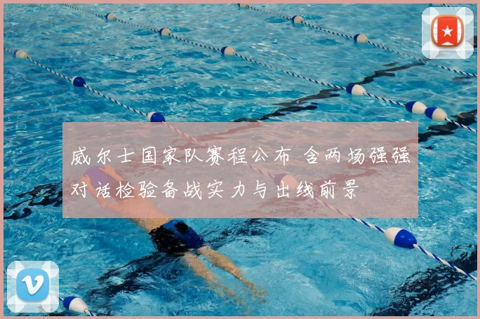 威尔士国家队赛程公布 含两场强强对话检验备战实力与出线前景